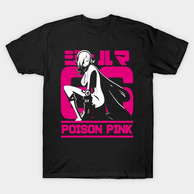 Germa 66, Poison Pink S T-Shirt by Xieghu